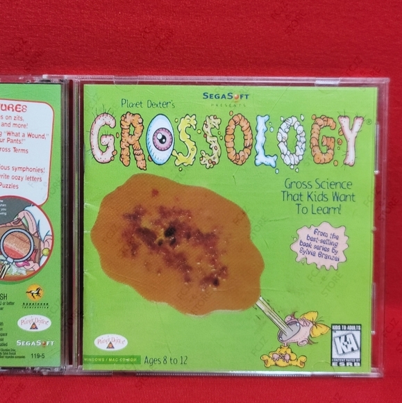 Planet Dexter's Grossology - MAC/PC, CD-ROM, Windows 3.1/95 / MAC System 7.1 - Picture 2 of 8